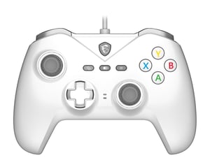 MSI FORCE GC200 WHITE Gaming Controller White USB Gamepad Analog/Digital Android, PC