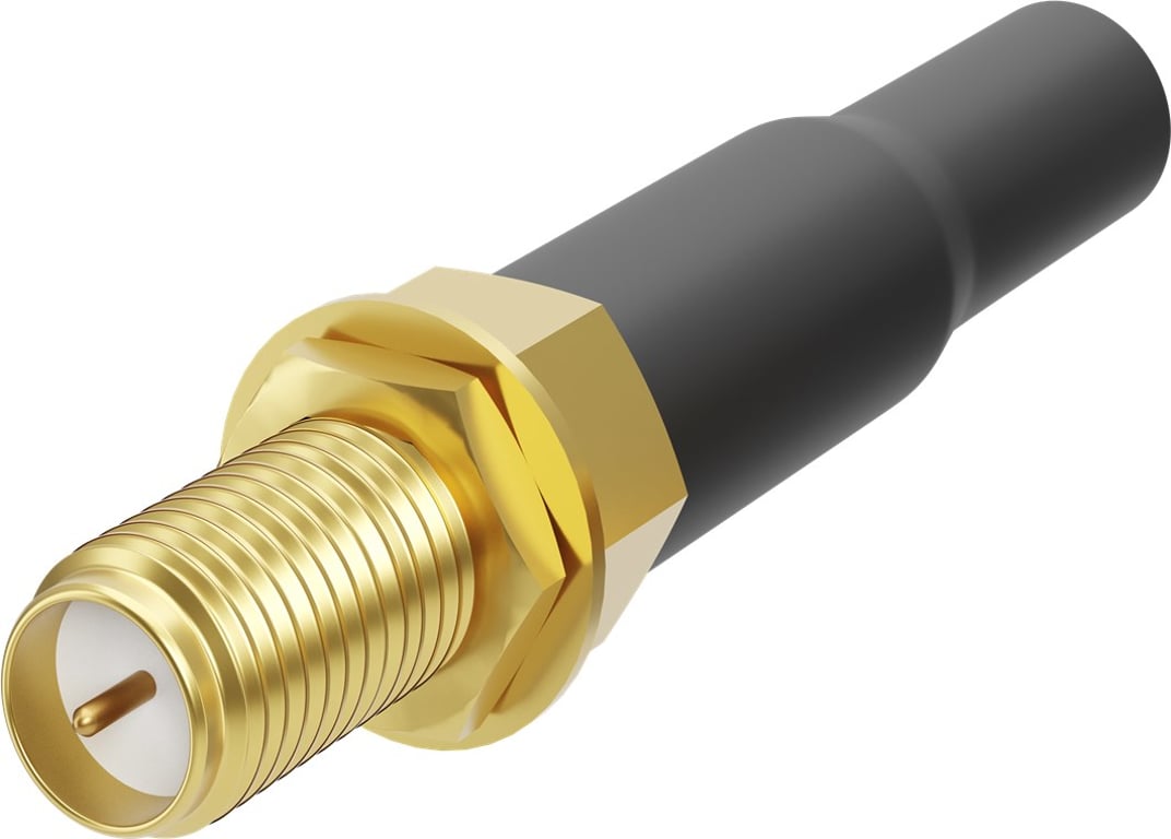 Goobay 51679 kabel koncentryczny LMR195 10 m RP-SMA Czarny