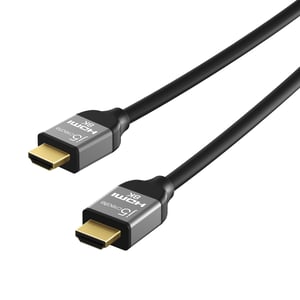 j5create JDC53 2 m HDMI Cable, HDMI Type A (Standard), Black, Gray