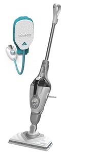 Black & Decker Steam-Mop + SteaMitt Dampfmopp 0,5 l 1600 W Grau