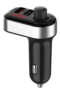 Gembird BTT-04 FM Transmitter 87.5–108 MHz Cigarette Lighter Black, Silver