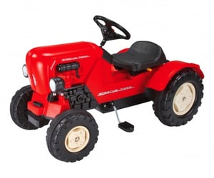 BIG Porsche Diesel Junior Ride-On Tractor