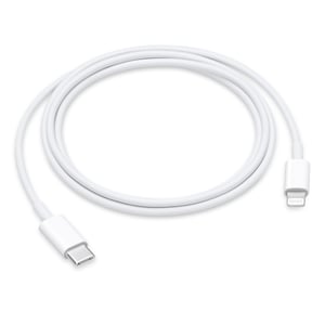 Apple MUQ93ZM/A 1-meter Lightning Cable, White