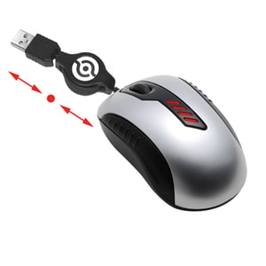 ROLINE 18.01.1073 Maus Büro Beidhändig USB Typ A Optisch 800 DPI
