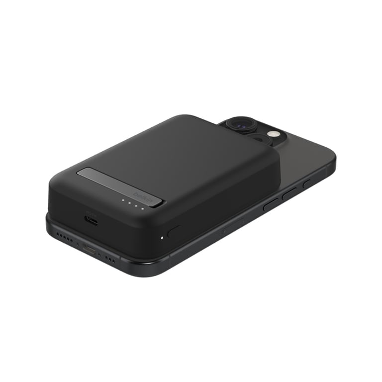 фото Зовнішній акумулятор (павербанк) Belkin BoostCharge Pro Magnetic 10K 10000mAh 15W Black (BPD008BTBK)