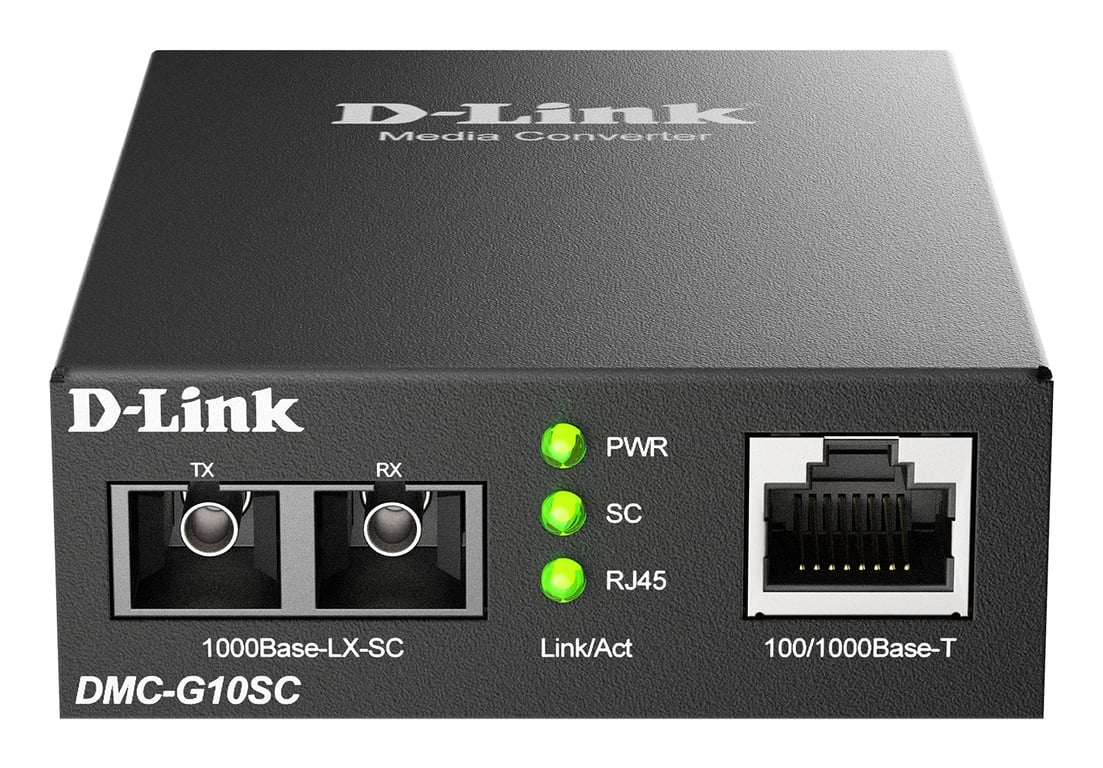 D-Link DMC-G10SC/E konwerter sieciowy 1000 Mbit/s Pojedynczy
