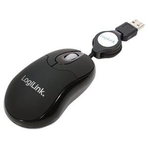 LogiLink ID0016 Maus Büro Beidhändig USB Typ A Optisch 800 DPI
