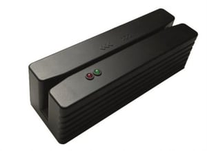 Deltaco POS-420 czytnik kart magnetycznych USB Czarny