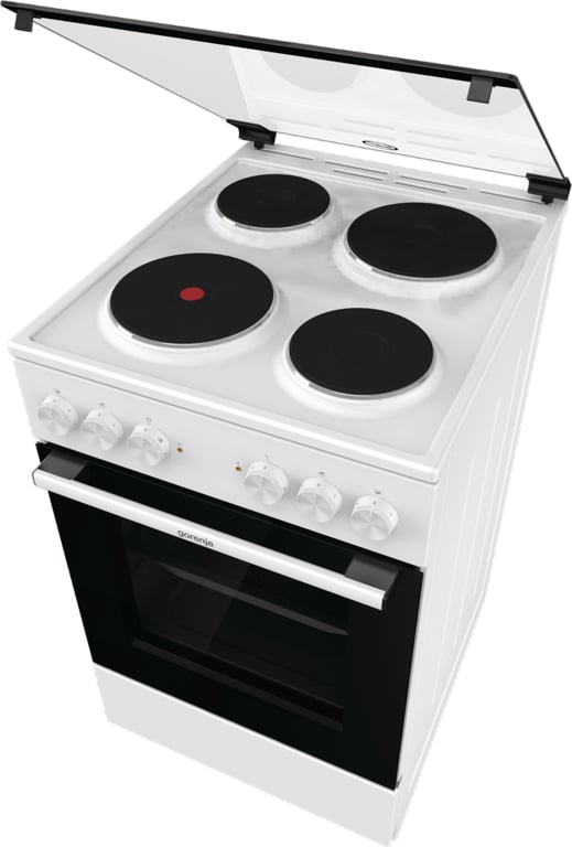 Gorenje GE5A21WH pierkarnik Kuchenka wolnostojąca Prąd elektryczny Płyta uszczelniona Biały