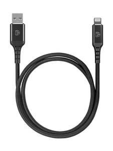 DEQSTER 50-1008625 kabel Lightning 1 m Czarny