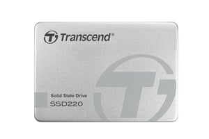 Transcend TS240GSSD220S – 240-GB-SSD, 2,5", SATA III, 3D-NAND