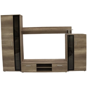 Topeshop BEMI OAK GREY living room furniture set, Oak