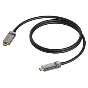 PROCAB CLD635A/30 USB 3.2 Gen 2x2 Cable, 30 m, USB-C, 21.6 Gbit/s, Black