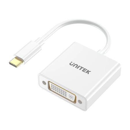 UNITEK V1429A01 zewnętrzna karta graficzna usb 1920 x 1080 px Biały
