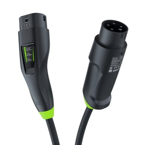 Green Cell Habu mobil laddare för elbil, 11 kW, 7 m, typ 2