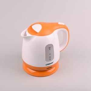 Feel Maestro MR012 elektrischer Wasserkocher, 1 l, 1100 W, orange, weiß