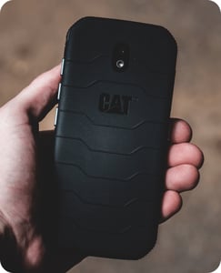 CAT S42 H+ 14 cm (5,5") Hybrid-Dual-SIM Android 10 4G Micro-USB 3 GB 32 GB 4200 mAh Schwarz