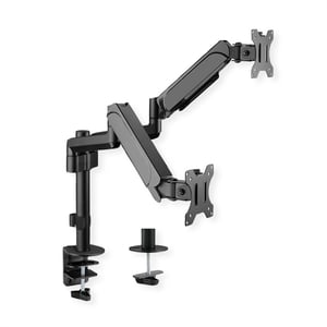 VALUE 17.99.1182 Monitor Mount / Stand 2.06 m (81") Wall-Mounted Black
