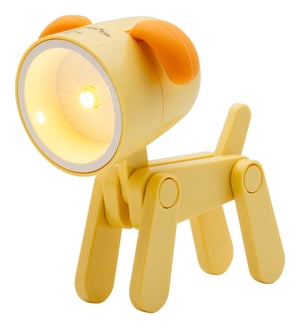RealPower 486316 LED Table Lamp, Orange, Yellow