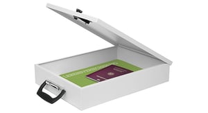 Wedo 102 2537 Kassette Weiß Metall 1 Stk.