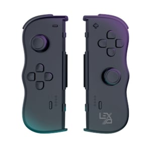 Lexip JVASWI00106 Spielecontroller, schwarz, Bluetooth-Gamepad, analog/digital, Nintendo Switch, Nintendo Switch OLED