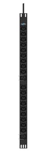 PowerWalker 10133024 PDU Power Distribution Unit, 20 x Power Outlets, 0U, Black