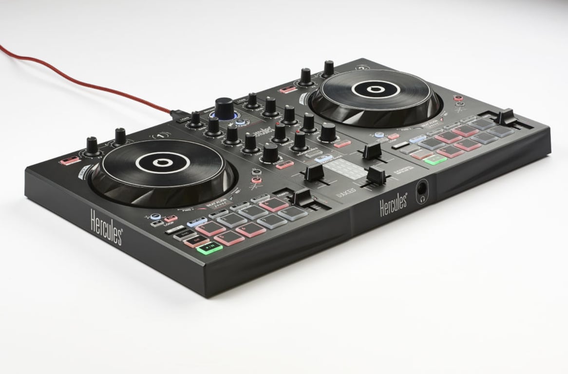 Hercules DJControl Inpulse 300 Digital Vinyl System (DVS) scratcher Czarny