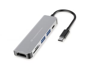Conceptronic DONN02G USB 3.2 Gen 1 (3.1 Gen 1) Type-C Aluminum Docking Station