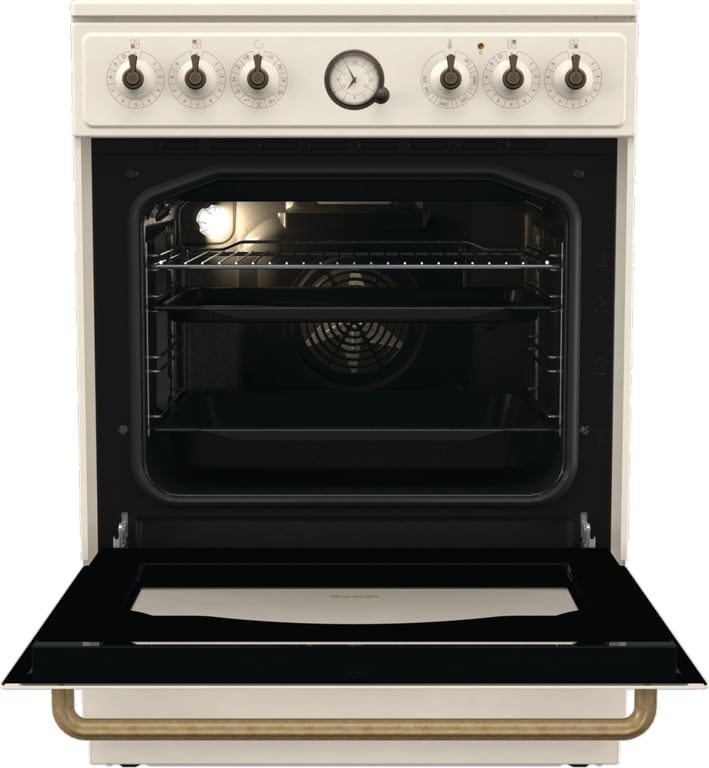 Gorenje GECS6B70CLI Kuchenka wolnostojąca Ceramiczna Beżowy