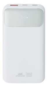 Rivacase VA2211WH powerbank, litium-polymer (LiPo), 10 000 mAh, vit