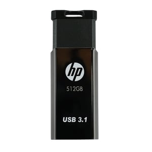 HP x770w pamięć USB 512 GB USB Typu-A 3.2 Gen 1 (3.1 Gen 1) Czarny