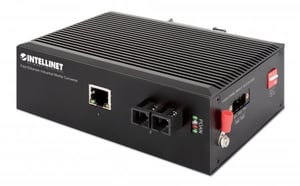 Intellinet 508322 Netzwerkkonverter 1310 nm, Einzelgerät, schwarz