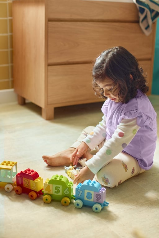 LEGO DUPLO Pociąg z cyferkami — nauka liczenia