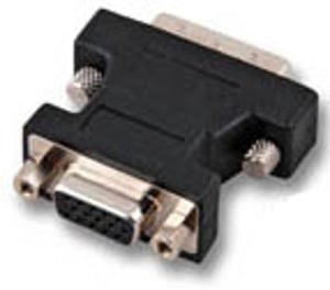 EFB Elektronik EB460 przejściówka do kabli DVI-A DSub, 15-pin, M Czarny