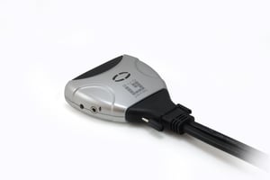 LevelOne KVM-0260 KVM-Switch Schwarz, Grau