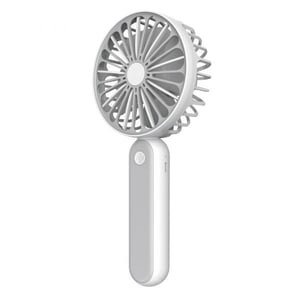 Platinet PRDF6108 Personal Handheld Blower/Fan, Gray, White Handheld Fan
