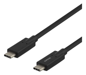 Deltaco USBC-1503M kabel USB USB 3.2 Gen 1 (3.1 Gen 1) 2 m Czarny