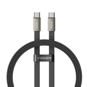 VEGER CC2-MTB kabel USB USB 2.0 1 m USB C 0,48 Gbit/s 240 W Czarny