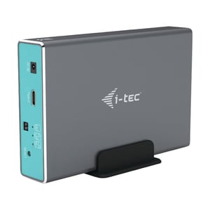 i-tec CAMYSAFEDUAL25 Hard Drive Enclosure HDD/SSD Enclosure Gray 2.5"