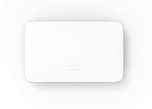 Cisco Meraki GR10-HW-EU WLAN-åtkomstpunkt, vit, stöd för PoE