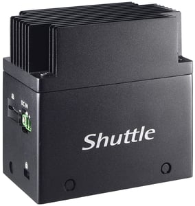 Shuttle EDGE EN01J3 Intel® Celeron® J3355 4 GB LPDDR4-SDRAM 64 GB eMMC Mini-PC Svart