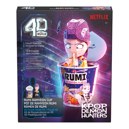 4D Build 6077588 puzzle Puzzle 3D 200 szt. Kreskówki