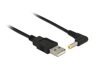 DeLOCK 85544 Stromkabel, schwarz, 1,5 m, USB-A