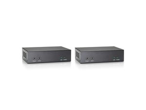 LevelOne HVE-9200P AV Extender AV Transmitter and Receiver Gray