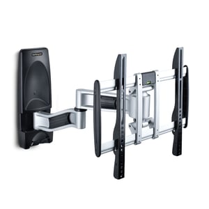 StarTech TV-WALL-MOUNT-65FS TV Mount for 165.1 cm (65") TVs, Black, Silver