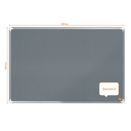 Nobo 1915195 antyrama Szary Aluminium