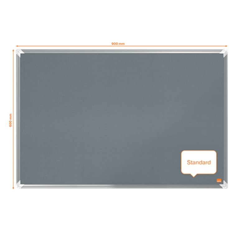 Nobo 1915195 antyrama Szary Aluminium