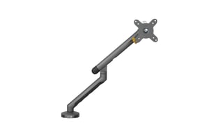 BakkerElkhuizen BE Flexible Single 88,9 cm (35") Skrivbord Grå