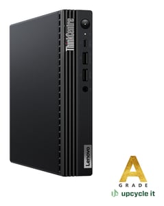 upcycle it Lenovo ThinkCentre M90q (Refurbished) A Intel® Core™ i5 i5-10500T 32 GB DDR4-SDRAM 512 GB SSD Windows 11 Pro Mini PC Black