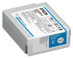 Epson SJIC42P-C ink cartridge, 1 pc. Genuine Cyan